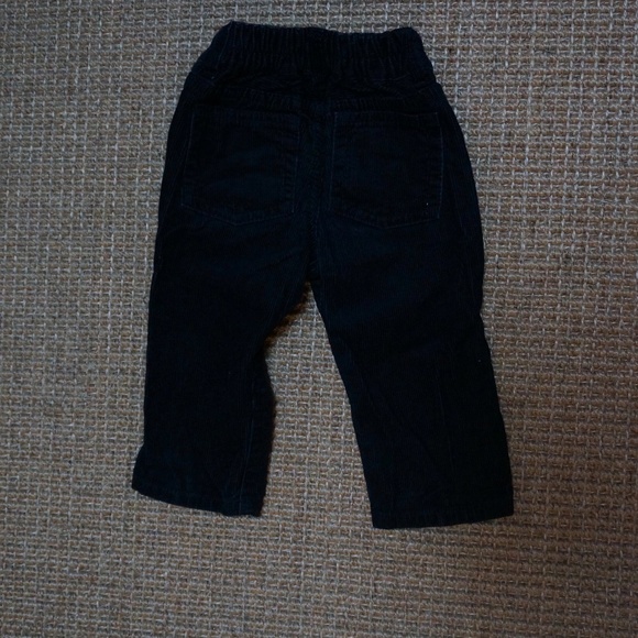 Boys Size 12-18mos GAP Baby Black Corduroy Pants - Picture 3 of 3